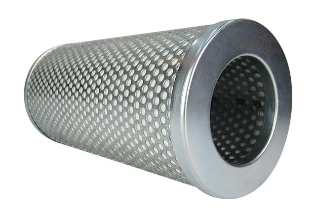 Oil and gas separation filter element
